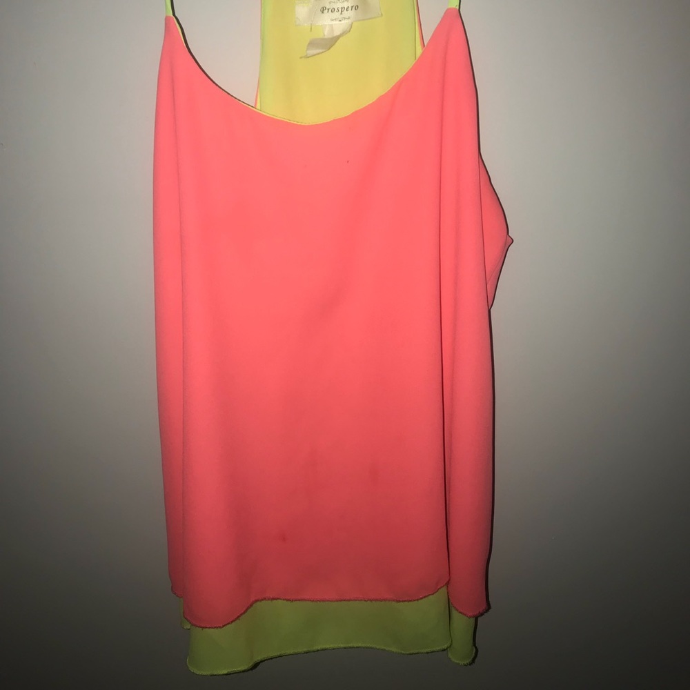 Bright tank top